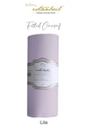 İgi Ranforce Tek Kişilik Lastikli Çarşaf Yastık Set 100x200+30 cm - Lila