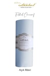 İgi Ranforce Tek Kişilik Lastikli Çarşaf Yastık Set 100x200+30 cm - Mavi