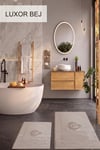 Luxor Queen Bej - 40x60-60x100 Paspas Set