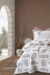 Olive Earth Çift Kişilik Pike Takımı - Kahve