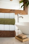 Olive Earth Oda Kokulu 50x90 2'li  Havlu Seti - Kahve