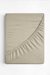 Ranforce Çift Kişilik Fitted Çarşaf Set 160x200+30 cm - Bej