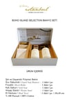 Selection Banyo Seti Boho Island