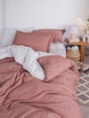 Soft Dream Çift Kişilik Nevresim Takımı Kiremit