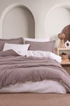 Soft Dream Çift kişilik Nevresim Takımı Kahve