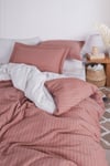 Soft Dream Çift Kişilik Nevresim Takımı Kiremit