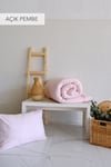 Solit Çift Kişilik Yorgan 195x215 cm - Açık Pembe