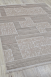 ELT 4413)100 X 100-SAÇAKELİT ÖZEL ÖLÇÜ YUMUŞAK YÜZEY AKRİLİK HALI 4413 