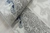 27139A MAVİ-160X230PERA MAVİ GRİ KADİFEMSİ YÜZEY POLYESTER HALI 27139 