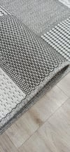 RUS 001)100 X 100-SAÇAKLRUSTİK ÖZEL ÖLÇÜ DEKORATİF SİSAL HALI 001 