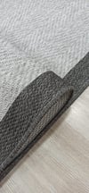 RUS 004)100 X 100-SAÇAKLRUSTİK ÖZEL ÖLÇÜ DEKORATİF SİSAL HALI 004 