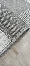 RUS 001)100 X 100-SAÇAKLRUSTİK ÖZEL ÖLÇÜ DEKORATİF SİSAL HALI 001 