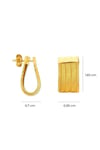 Trabzon Traditional Handcrafted Earrings 5 Rows 14 K Solid Gold