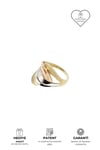 14 Karat (585) Zweifarbig Fantasie Ring