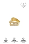 14 Karat (585) Swarovski Mit Stein Fantasie Ring
