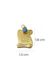 Gold Ayet-el Kürsi Halskette Spitze 585 Gold