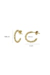 Dorica Earrings 14 K Solid Gold
