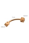 Rook Piercing 14 K Solid Gold