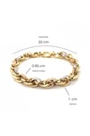 Hollow Bracelet 14K Solid Gold