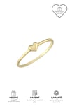 Heart Ring 14K Solid Gold