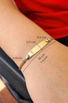 Mit Emaille Kinder Gold Armband 585 Gold