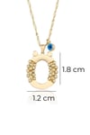 Letter Ö Initial Necklace