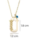 Letter Ü Initial Necklace