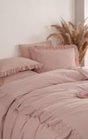 İYİ GECELER İSTANBUL ÇİFT KİŞİLİK NEVRESİM TAKIMI ROMANTİCA ROSE
