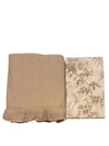 PUPILLA COLLECTION ÇİFT KİŞİLİK PİKE TAKIMI VİCTORIA BEJ