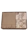 PUPILLA COLLECTION ÇİFT KİŞİLİK PİKE TAKIMI VİCTORIA BEJ