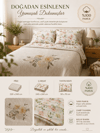 PUPILLA COLLECTION ÇİFT KİŞİLİK PİKE TAKIMI DOLCE KREM