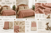 PUPİLLA COLLECTION ÇİFT KİŞİLİK PİKE TAKIMI VİCTORIA PUDRA