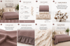PUPİLLA COLLECTION ÇİFT KİŞİLİK PİKE TAKIMI MONICA LİLA