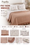 PUPİLLA COLLECTION ÇİFT KİŞİLİK PİKE TAKIMI MONICA PUDRA