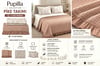 PUPİLLA COLLECTION ÇİFT KİŞİLİK PİKE TAKIMI MONICA PUDRA