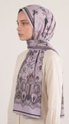 Karaca EşarpCOTTON ŞAL ALYA ETNİK DESENLİ COTTON ŞAL - GRİ