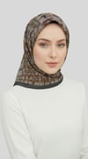 Karaca EşarpRAYON EŞARPCANVAS DESENLİ RAYON EŞARP - HAKİ / KREM 