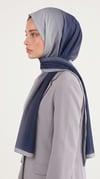 Karaca EşarpDEGRADE KUMLU ŞALDEGRADE KUMLU ŞAL - LACİVERT / GRİ 