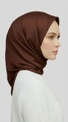 Karaca EşarpRAYON EŞARPDÜZ TWİL POLYESTER EŞARP - ACI KAHVE