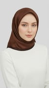 Karaca EşarpRAYON EŞARPDÜZ TWİL POLYESTER EŞARP - ACI KAHVE