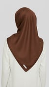 Karaca EşarpRAYON EŞARPDÜZ TWİL POLYESTER EŞARP - ACI KAHVE