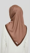Karaca EşarpRAYON EŞARPDÜZ TWİL POLYESTER EŞARP - KAHVERENGİ
