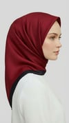 Karaca EşarpRAYON EŞARPDÜZ TWİL POLYESTER EŞARP - KIRMIZI