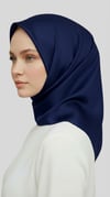 Karaca EşarpRAYON EŞARPDÜZ TWİL POLYESTER EŞARP - LACİVERT