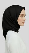 Karaca EşarpRAYON EŞARPDÜZ TWİL POLYESTER EŞARP -  SİYAH