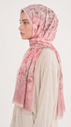Karaca EşarpVUAL İPEK ŞALELARA VUAL İPEK ŞAL -  PEMBE