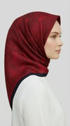 Karaca EşarpRAYON EŞARPETNİK DESEN TWİL POLYESTER EŞARP - KIRMIZI