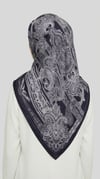 Karaca EşarpRAYON EŞARPETNİK DESEN TWİL POLYESTER EŞARP - SİYAH