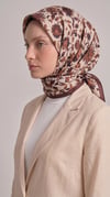 Karaca EşarpKOTON EŞARP FLORA COTTON EŞARP -  KAHVERENGİ 