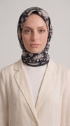 Karaca EşarpKOTON EŞARP FLORA COTTON EŞARP -  SİYAH 